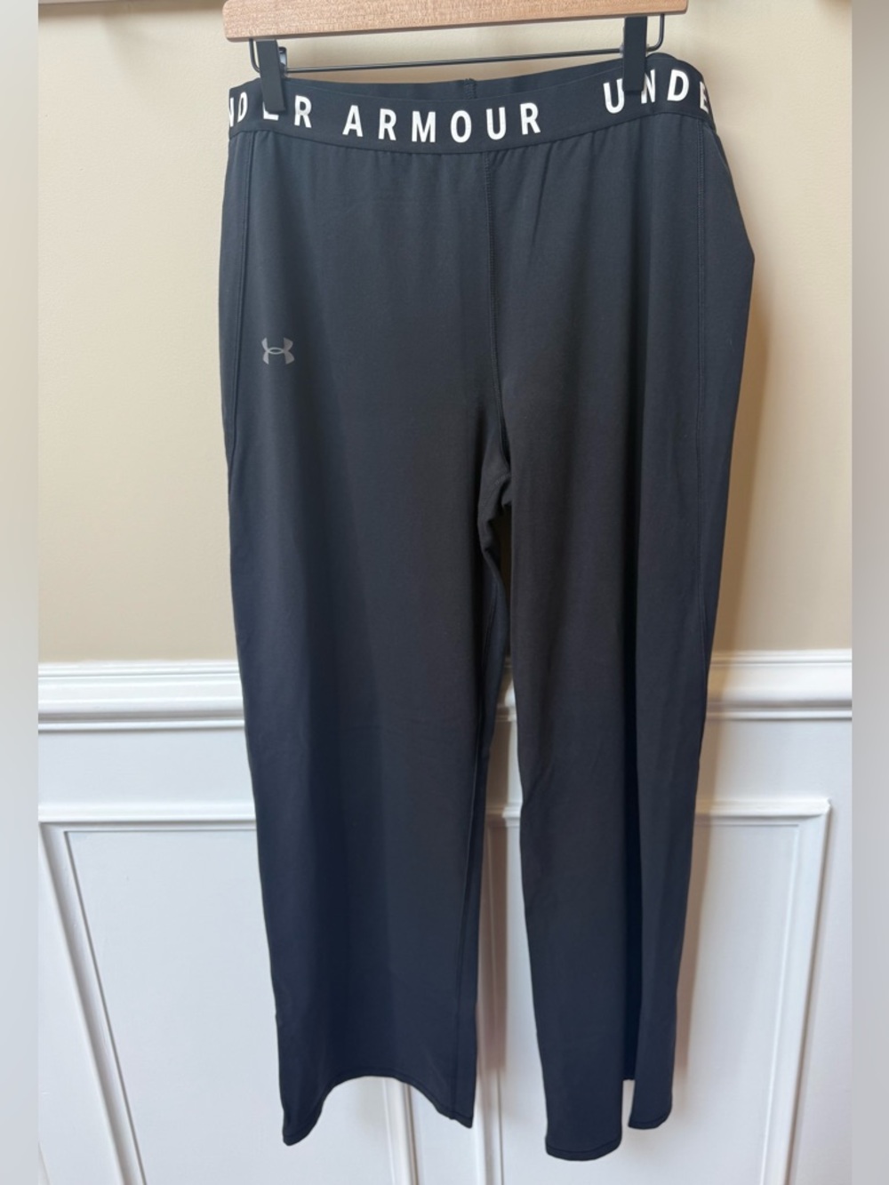 Under Armour Black Logo Waistband Joggers